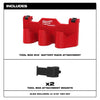 Milwaukee PACKOUT™ Tool Box M12™ Battery Rack Attachment Milwaukee