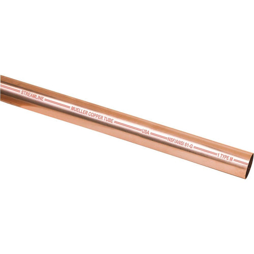 Mueller Streamline 3/4 In. ID x 10 Ft. Type L Copper Pipe Mueller Streamline