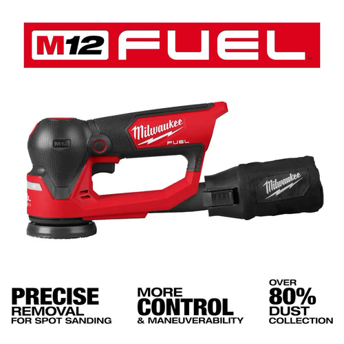 Milwaukee M12 FUEL™ 3 Random Orbital Detail Sander Milwaukee