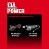 Milwaukee M18 FUEL™ 4-1/2-6 Braking Grinder, Paddle Switch Milwaukee