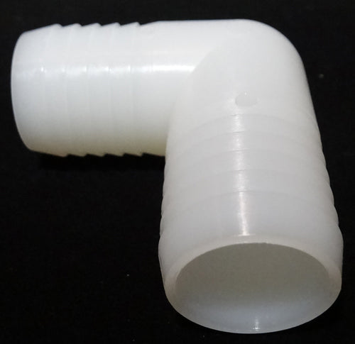Coupling Company NY235C – 1/4 X 1/4 Nylon Hose Barb Elbow Coupling Company