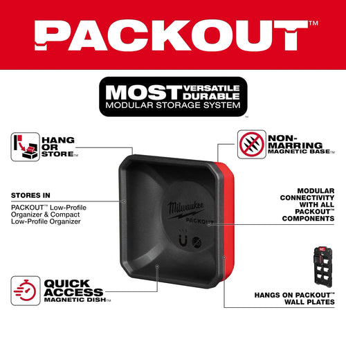 Milwaukee PACKOUT™ Magnetic Bin Milwaukee