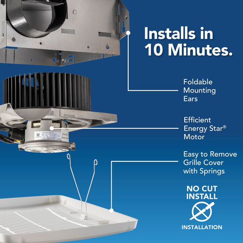 Broan-NuTone® Bath Exhaust Fan 50 CFM ENERGY STAR Broan-Nutone