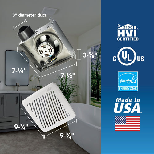 Broan-NuTone® Bath Exhaust Fan 50 CFM ENERGY STAR Broan-Nutone