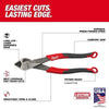 Milwaukee 8 Diagonal Comfort Grip Cutting Pliers (USA) Milwaukee