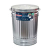 Behrens 31 Gallon Galvanized Steel Trash Can with Lid Behrens