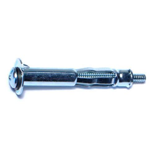 Monster Fastener Zinc Plated Steel Coarse Thread Long Pan Head Hollow Wall Anchors MonsterFastener
