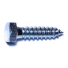 Monster Fastener Zinc Plated Grade 2 / A307 Steel Hex Head Lag Screws MonsterFastener