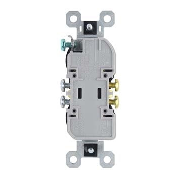 Legrand-Pass & Seymour Trademaster® 15A 125V Tamper-Resistant Duplex Receptacle, Black Legrand - Pass & Seymour