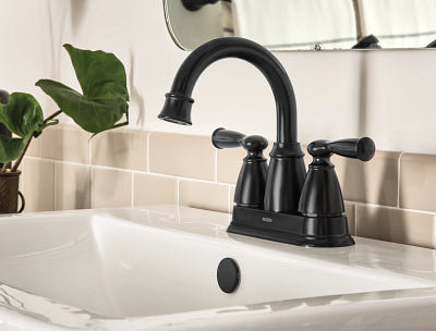 Moen Banbury Two-handle Centerset Bathroom Sink Faucet Moen