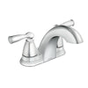 Moen Banbury Two-handle Centerset Bathroom Sink Faucet Moen
