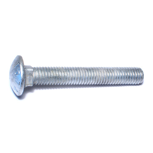 Monster Fastener Hot Dip Galvanized Grade 2 / A307 Steel Coarse Thread Carriage Bolts Monster Fastener