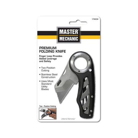 Master Mechanic Premium Folding Utility Knife Master Mechanic
