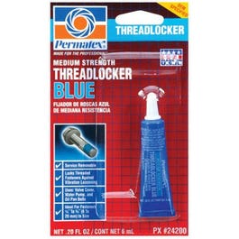 Blue Threadlocker, Medium-Strength, 6-mL Permatex
