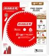 Diablo 8-1/4 x 60-Teeth Fine Finish Saw Blade for Wood Diablo