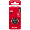 Milwaukee M4-0.70 mm 1-Inch Hex Threading Die Milwaukee