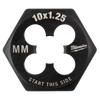 Milwaukee M4-0.70 mm 1-Inch Hex Threading Die Milwaukee