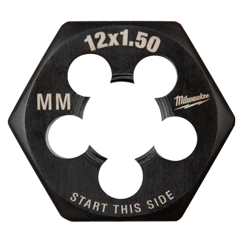 Milwaukee M4-0.70 mm 1-Inch Hex Threading Die Milwaukee
