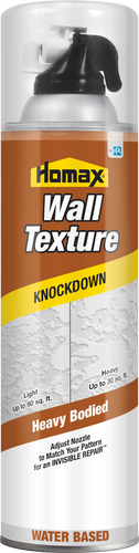 HOMAX® Interior Aerosol Wall Texture Knockdown - Water-Based Homax