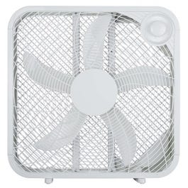 Box Fan, White, 20-In. HomePointe