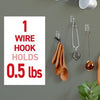 Command™ Clear Small Wire Hooks Command