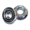 Monster Fastener Zinc Plated Case Hardened Steel Coarse Thread Hex Flange Nuts Midwest Fastener