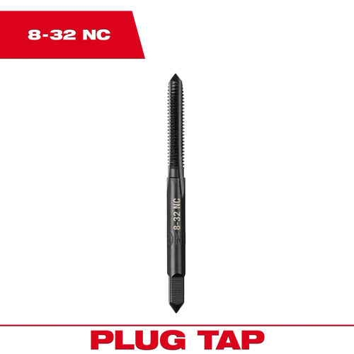 Milwaukee Tool 8-32 NC Straight Flute Plug Tap Milwaukee