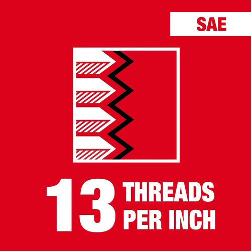 Milwaukee Tool 1/2-13 NC Straight Flute Plug Tap Milwaukee