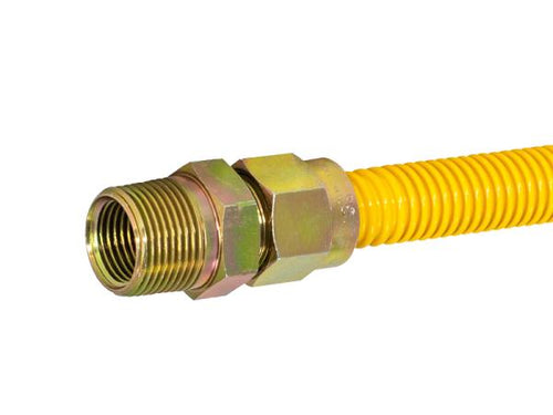 Eastman 5/8 in. OD ArmorBoost™ EFV Gas Connector - FIP x MIP Eastman