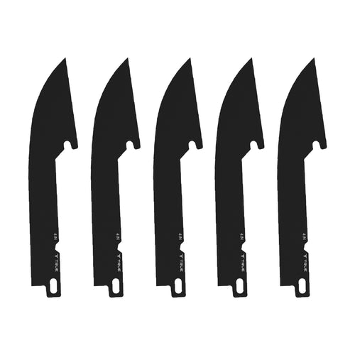 True 4 Drop Point 5 pack Replacement Blades True