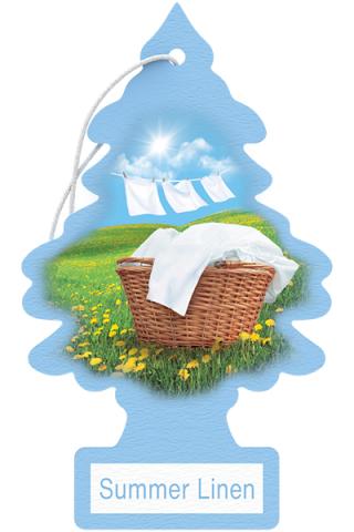 Little Trees Air Freshener, Summer Linen Tree Little Trees