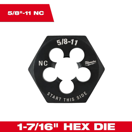 Milwaukee 1-7/16 Hex Threading Dies Milwaukee