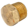 Brass Threaded Hex Head Pipe Plug, Lead-Free, 1/8-In. Anderson Metals