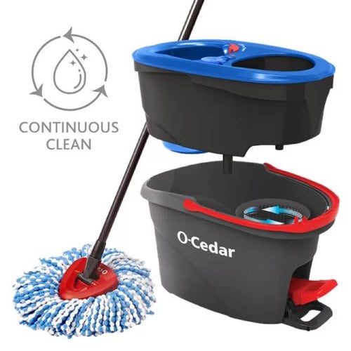 O-Cedar RinseClean™ Spin Mop & Two Bucket System O-Cedar