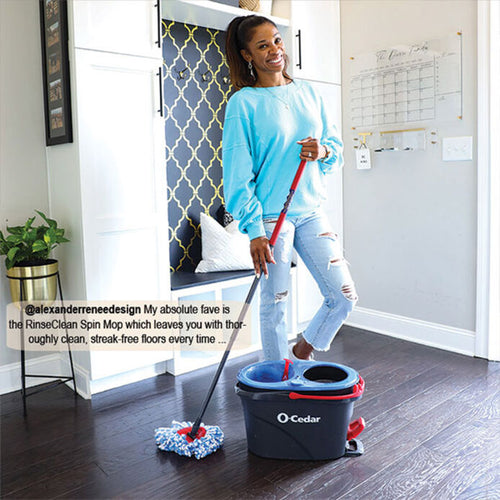 O-Cedar RinseClean™ Spin Mop & Two Bucket System O-Cedar