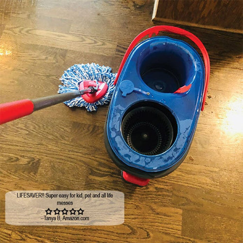 O-Cedar RinseClean™ Spin Mop & Two Bucket System O-Cedar