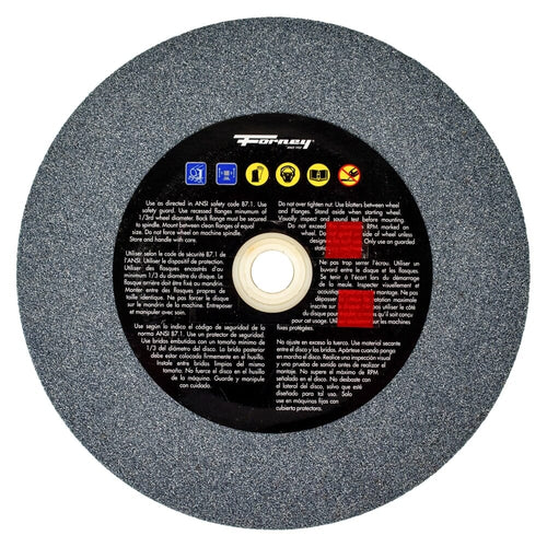 Forney Bench Grinding Wheel 6 x 3/4 x 1 80 Grit Forney