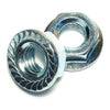 Monster Fastener Zinc Plated Case Hardened Steel Coarse Thread Hex Flange Nuts Midwest Fastener