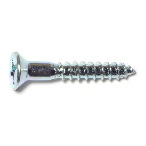 Monster Fastener Zinc Plated Steel Phillips Flat Head Wood Screws Midwest Fastener