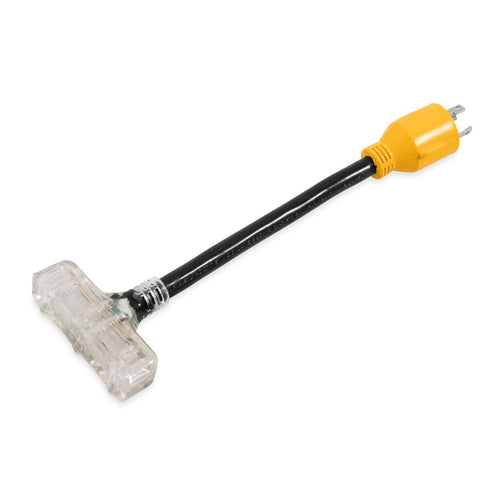 Camco Heavy-Duty PowerGrip Locking Generator Adapter Camco