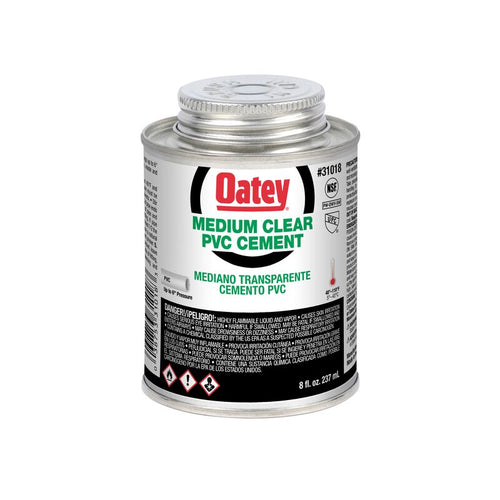 Oatey® Medium Clear PVC Cement Oatey