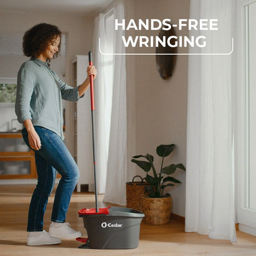 O-Cedar EasyWring™ Spin Mop & Bucket System O-Cedar