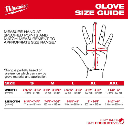 Milwaukee Cut Level 5 Nitrile Dipped Gloves - L Milwaukee
