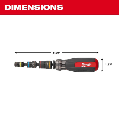 Milwaukee Multi-Nut Driver W/ SHOCKWAVE Impact Duty™ Magnetic Nut Drivers Milwaukee