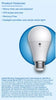 GE Basic LED 150/100/50 Watt Replacement Daylight A19 3-Way Bulbs GE