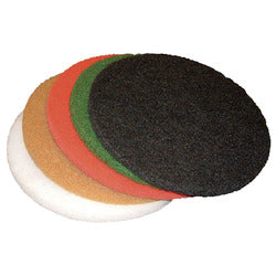 Virginia Abrasives Thick Floor Maintenance Pads 17 Round Virginia Abrasives
