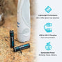 Pale Blue Earth AAA USB-C Rechargeable Batteries Pale Blue Earth