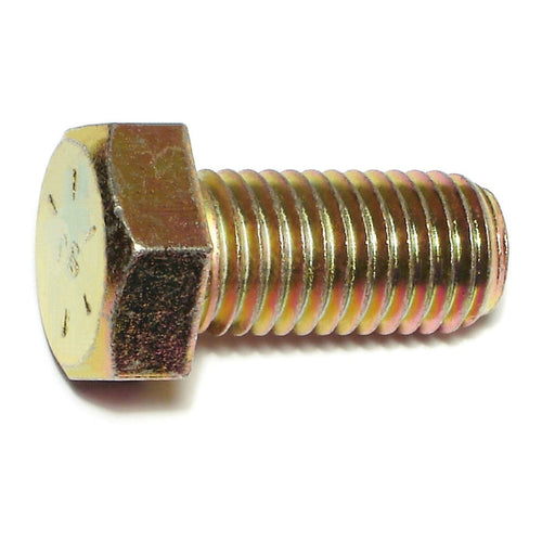 Monster Fastener Zinc Plated Grade 8 Steel Coarse Thread Hex Cap Screws Midwest Fastener