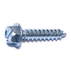 Monster Fastener Zinc Plated Steel Slotted Hex Washer Head Sheet Metal Screws Midwest Fastener