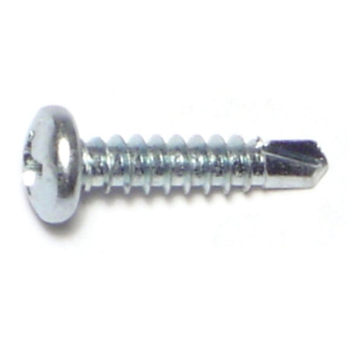 Monster Fastener Zinc Plated Steel Phillips Pan Head Self-Drilling Screws Midwest Fastener